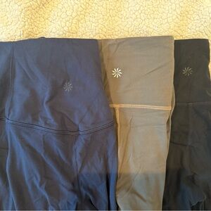 Athleta BUNDLE- Salutation Stash leggings 6 items, XS